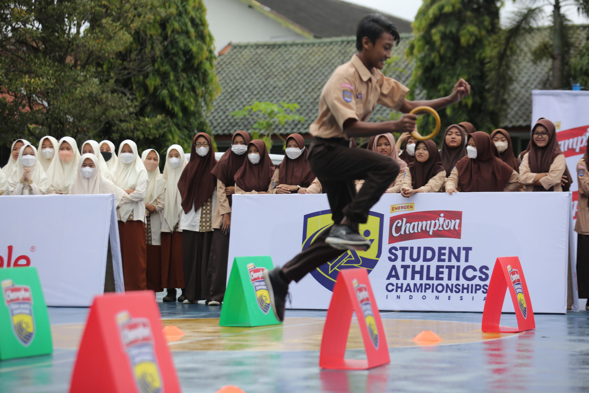 Roadshow Seru Bikin Siswa MAN 1 Bantul Makin Mengenal Atletik SAC